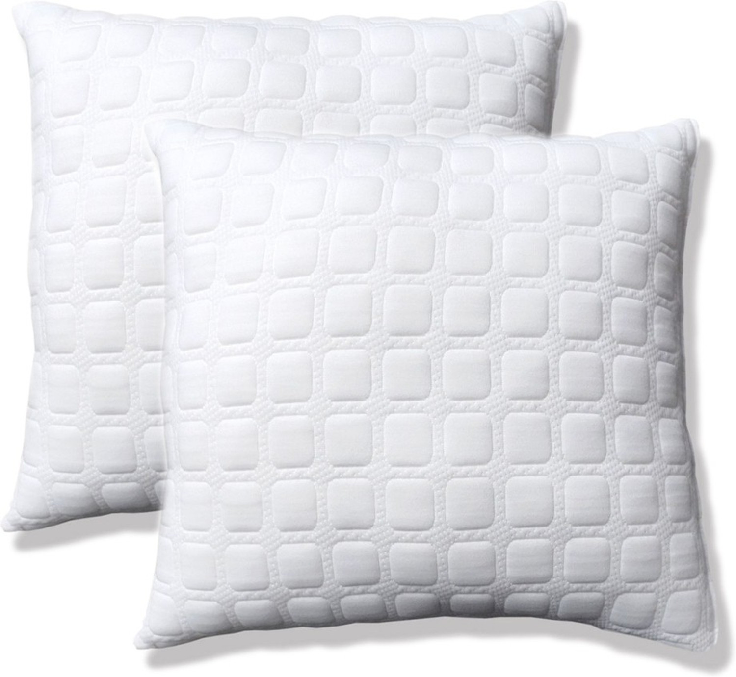 Image of Dreamfactory Polyester Fibre Cushion Pack of 2 Geometric