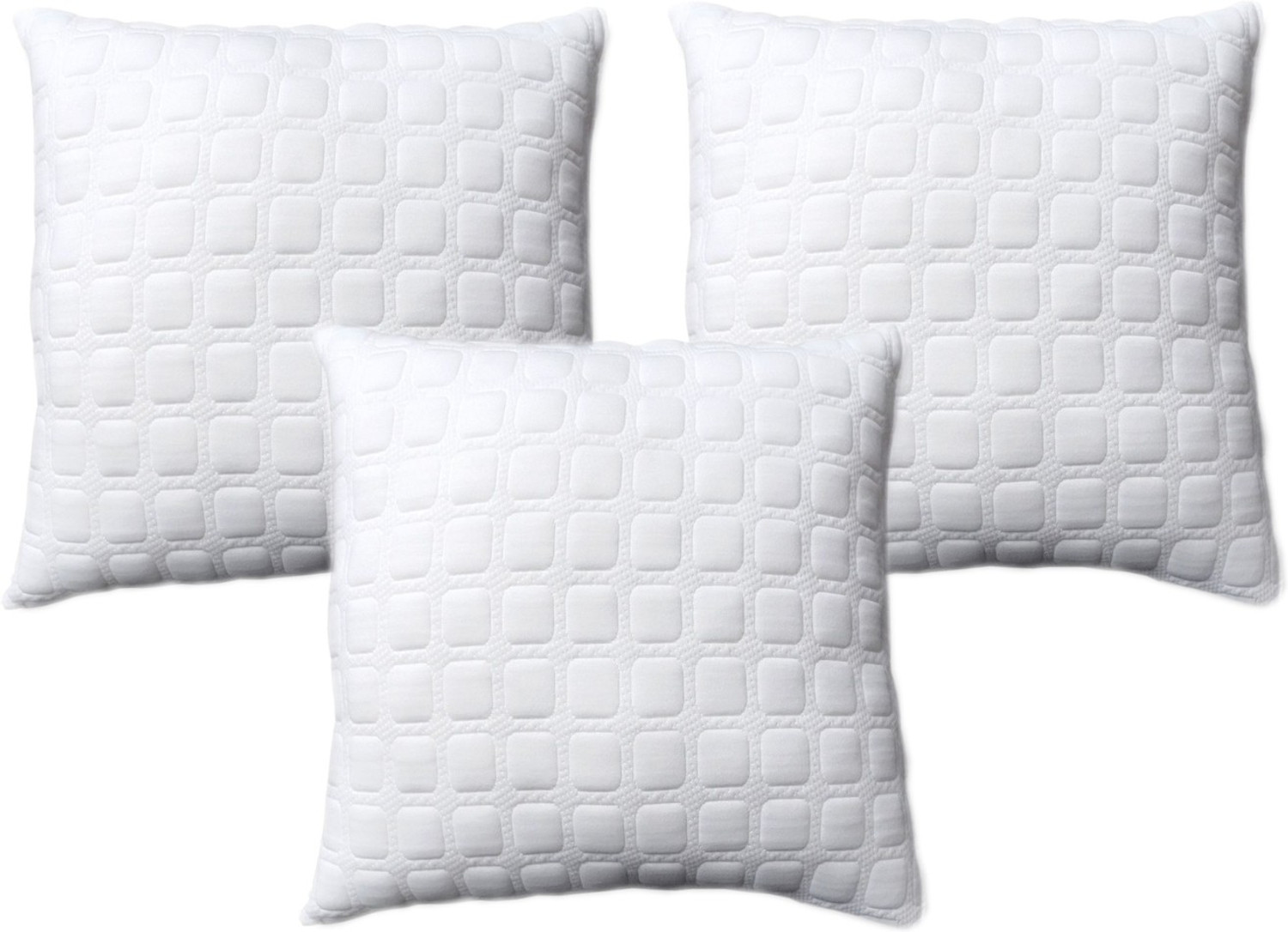 Image of Dreamfactory Polyester Fibre Cushion Pack of 3 Geometric