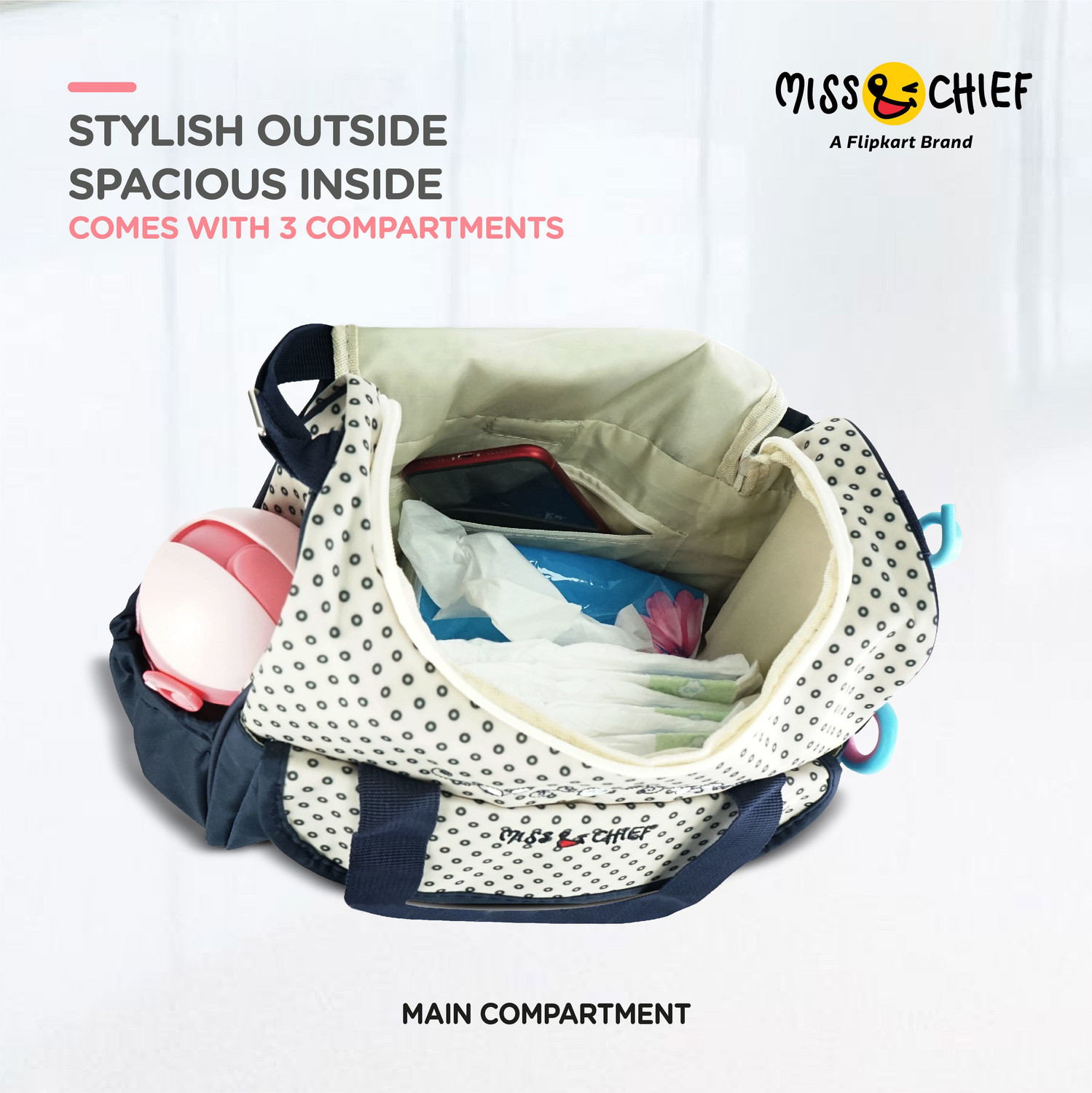 Image of Miss & Chief by Flipkart My Little Surprise Handy Diaper Bag