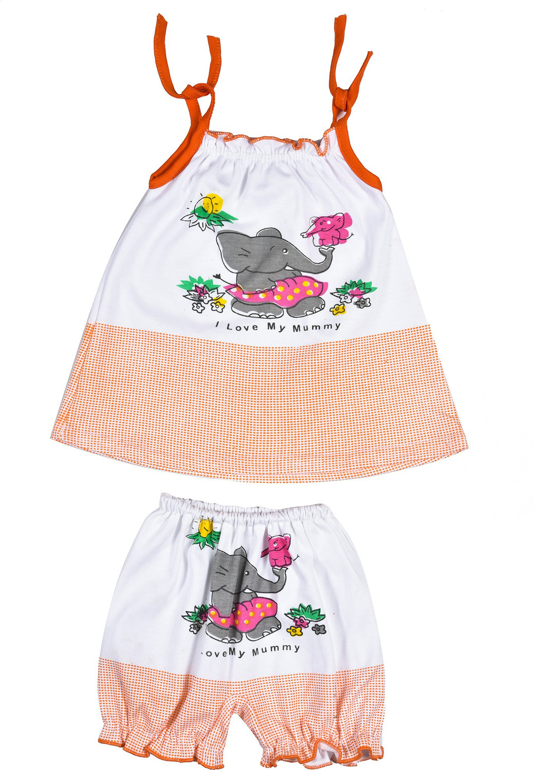 Image of Shyamcollections Baby Boys & Baby Girls Casual Top Shorts