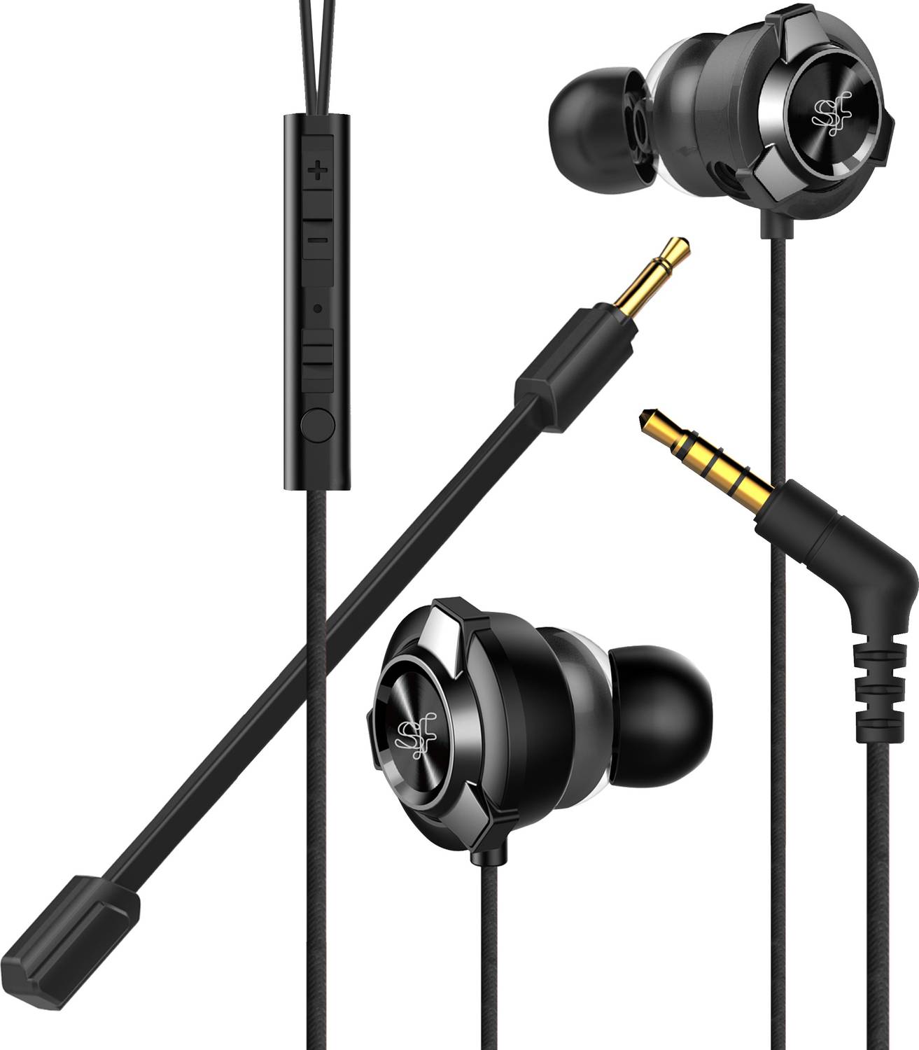 Skyfly XBot GE200 Wired Gaming Headset (Black, In the Ear)