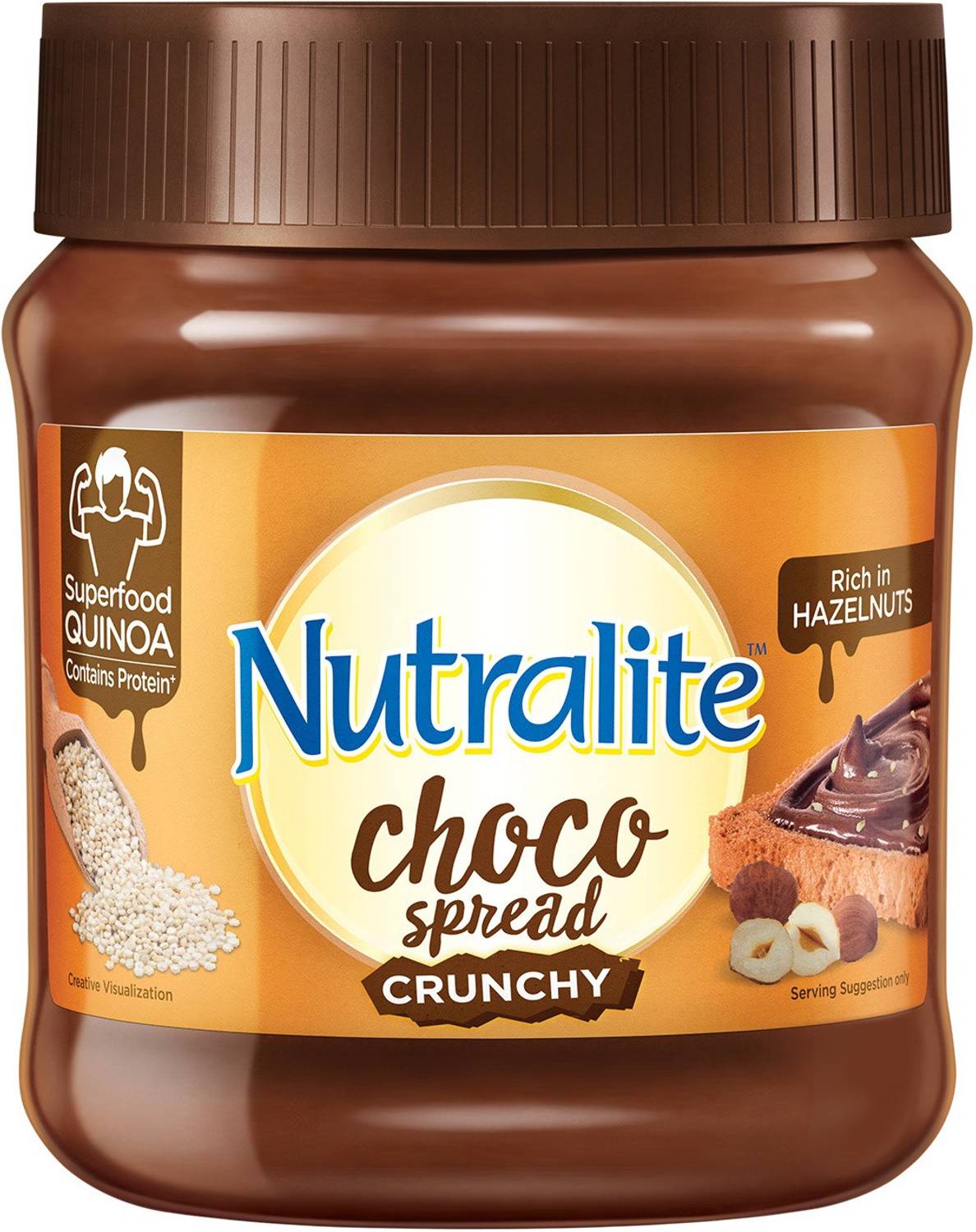 Nutralite Choco Spread Crunchy - Quinoa & Hazelnut - Image 2