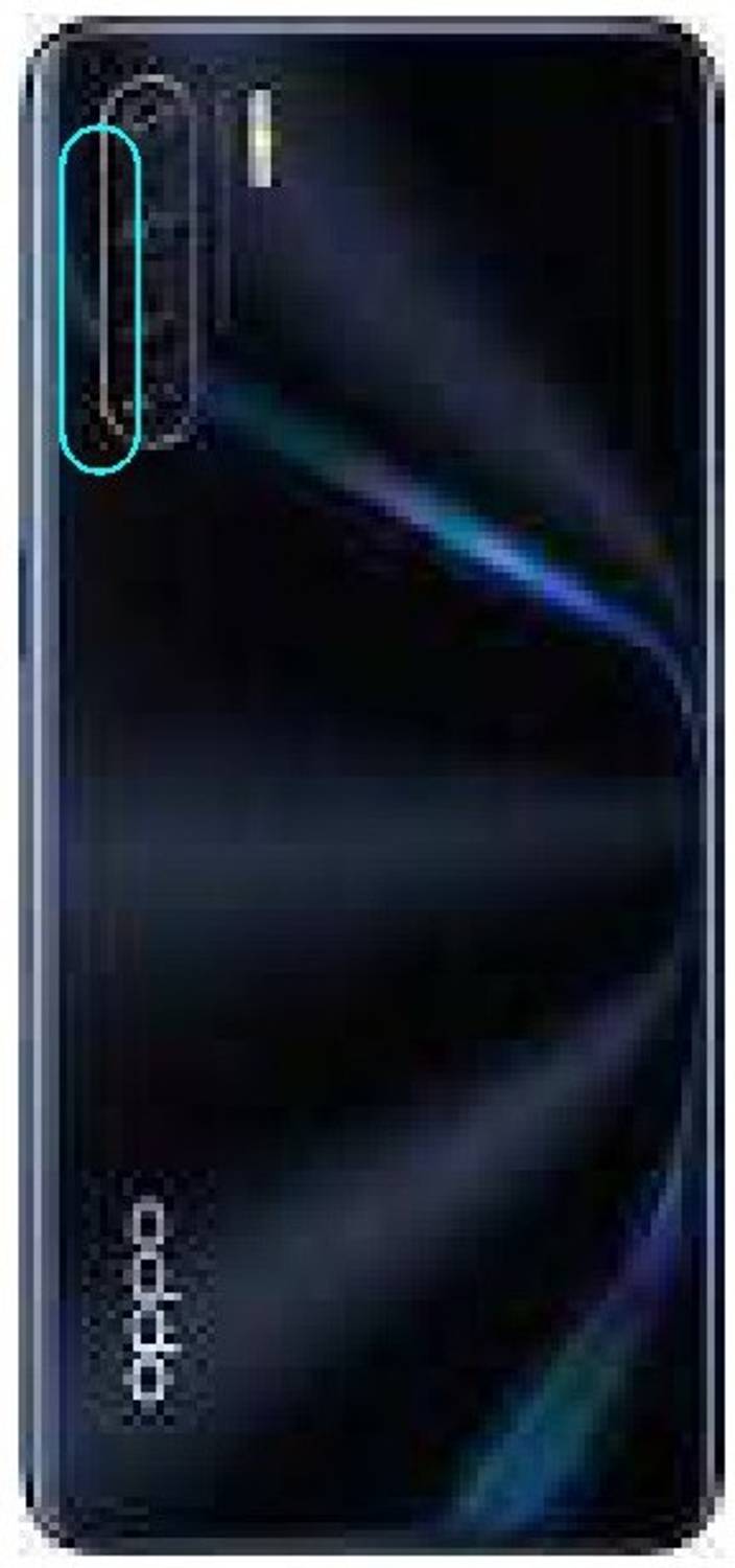 BKPRO Back Camera Lens Glass Protector for OPPO F15