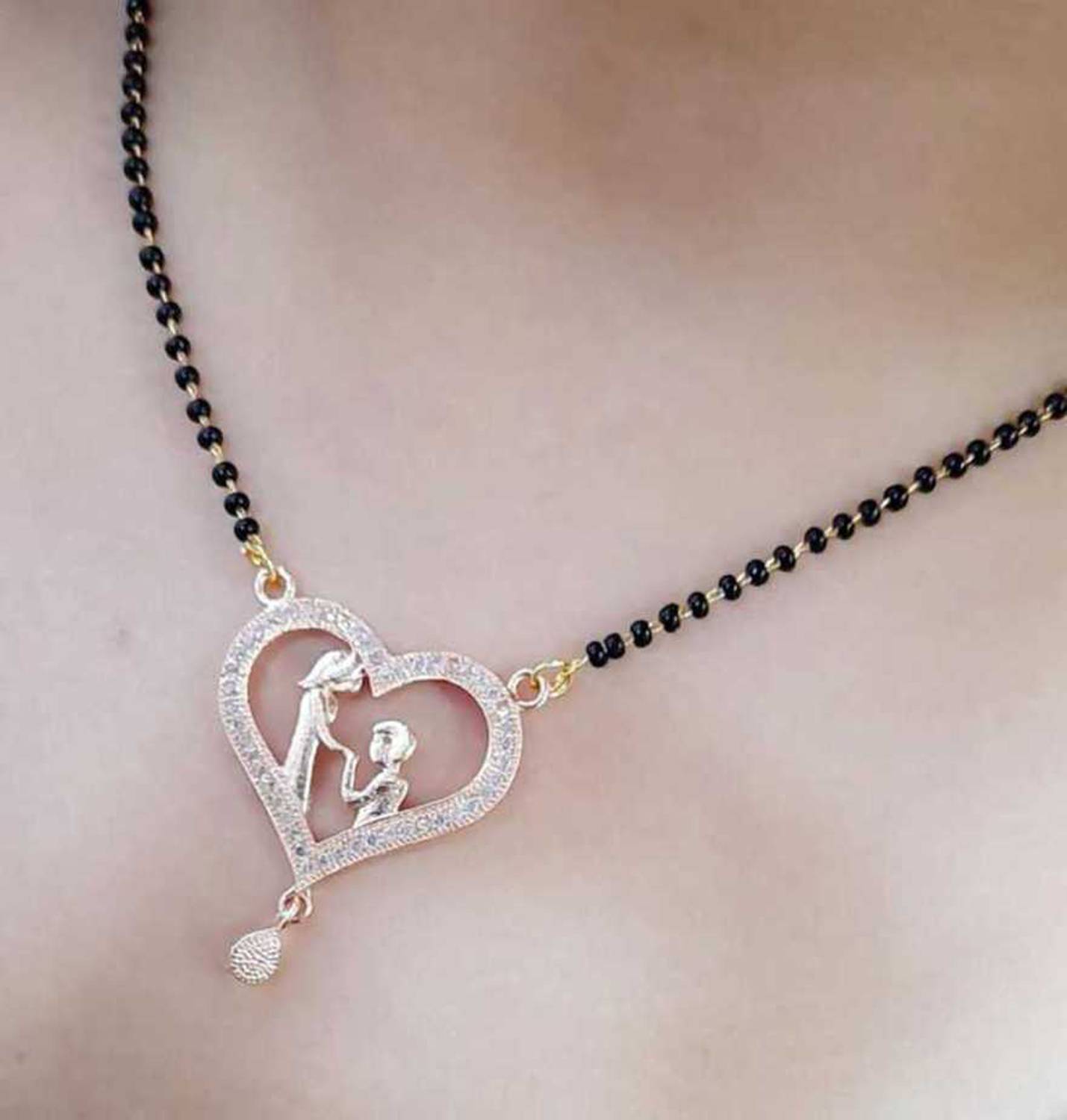 3SIX5 Brass Mangalsutra