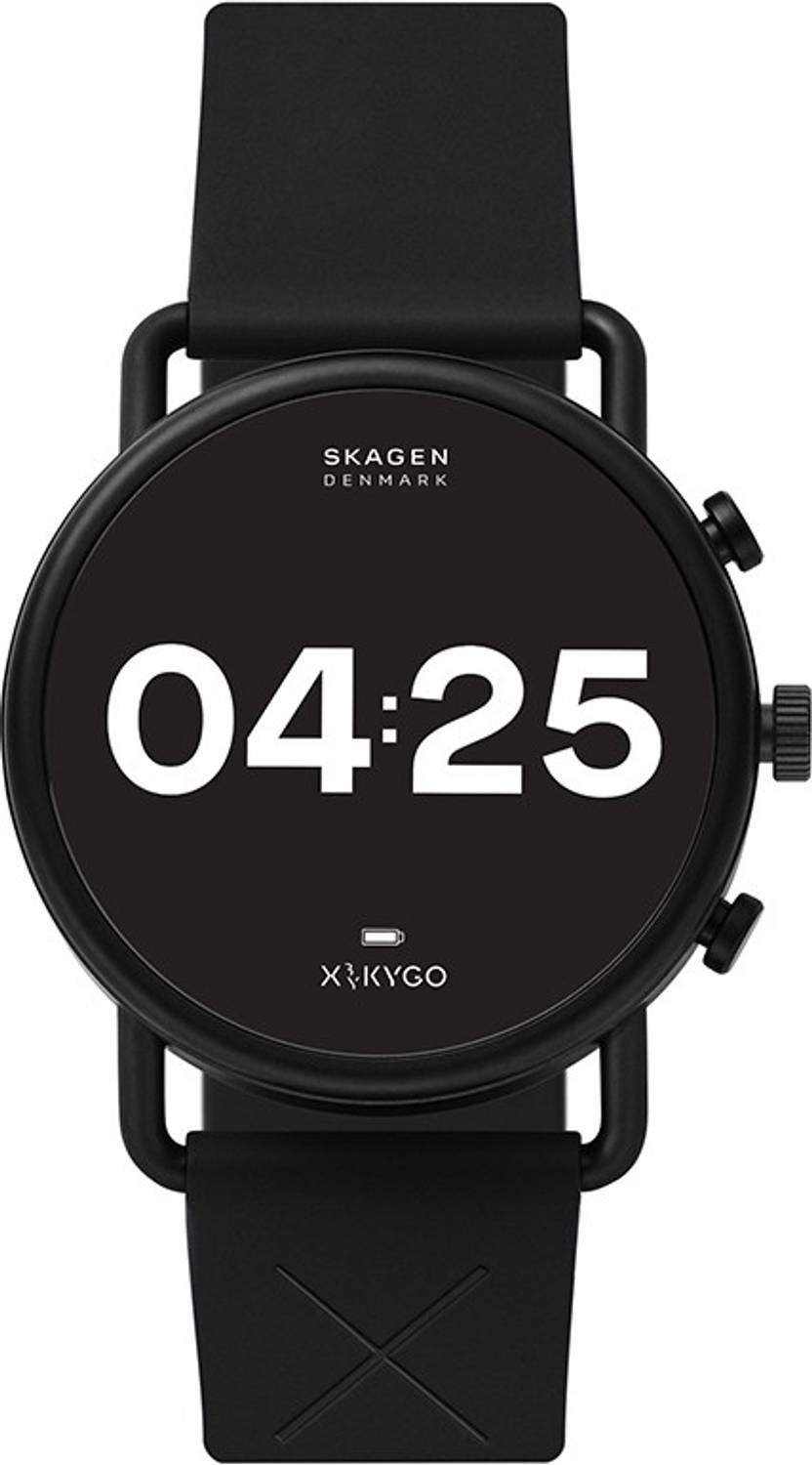 SKAGEN Falster 3 X Smartwatch (Black Strap, Regular)