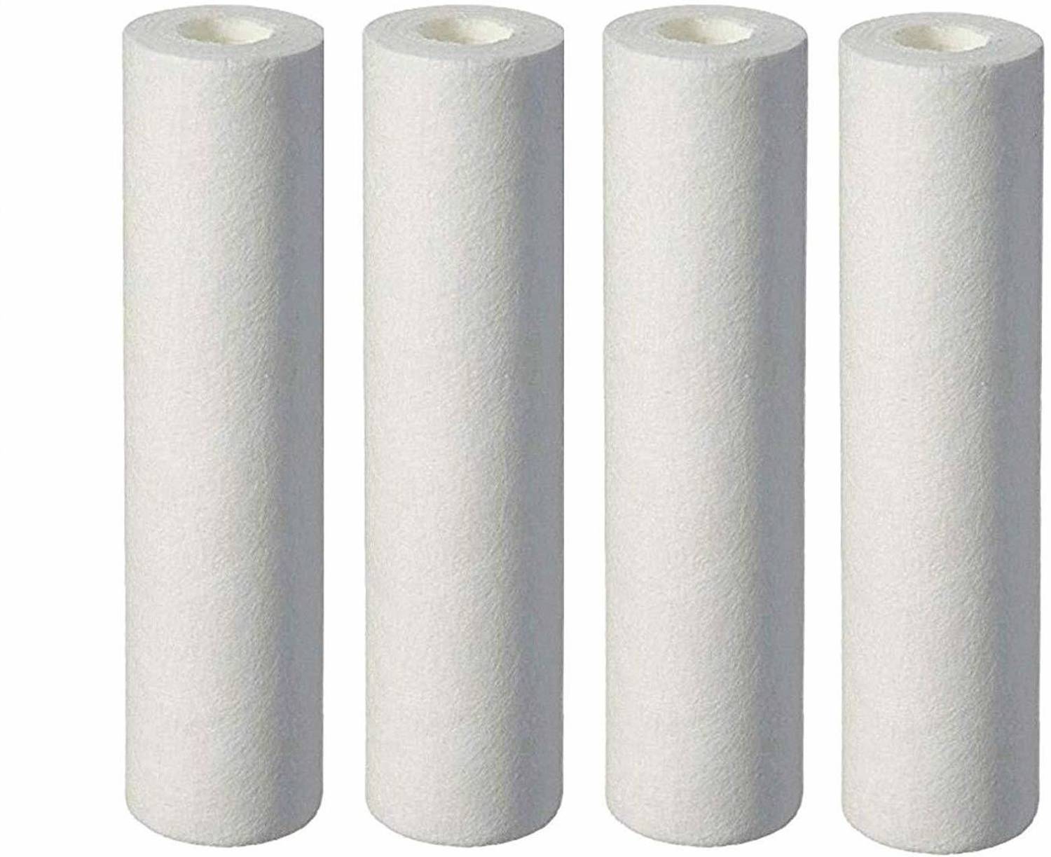 BLVD 5Micron Water Filter Candles 10"in PP Spun Filter Cartridge for All RO Purifiers Solid Filter Cartridge