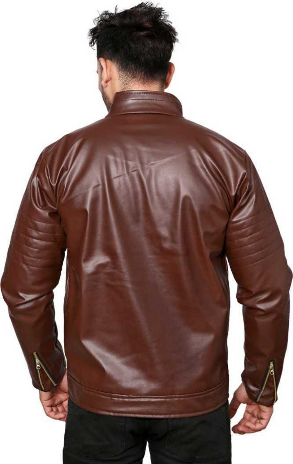 Image of A S K Full Sleeve Solid Men Jacket