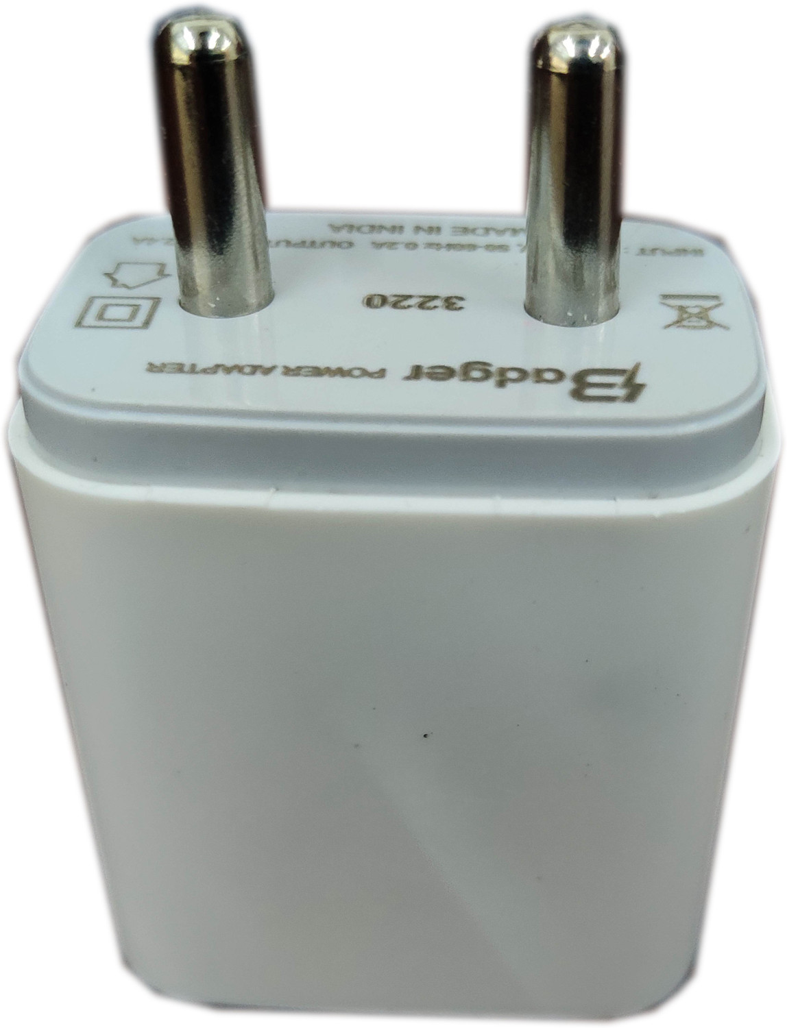 Image of Badger Wall Charger Accessory Combo for Gionee Max, Oppo A5s, Oppo A12, Oppo A1k ,Vivo Y91i, Honor 9s, Honor 9A,Realme C3 Original Adapter Like Wall Charger, Mobile Power Adapter, Fast Charger, Android Smartphone Charger, Battery Charger, High Speed Travel Charger With 1 Meter Micro USB Cable Charging Cable Data Cable