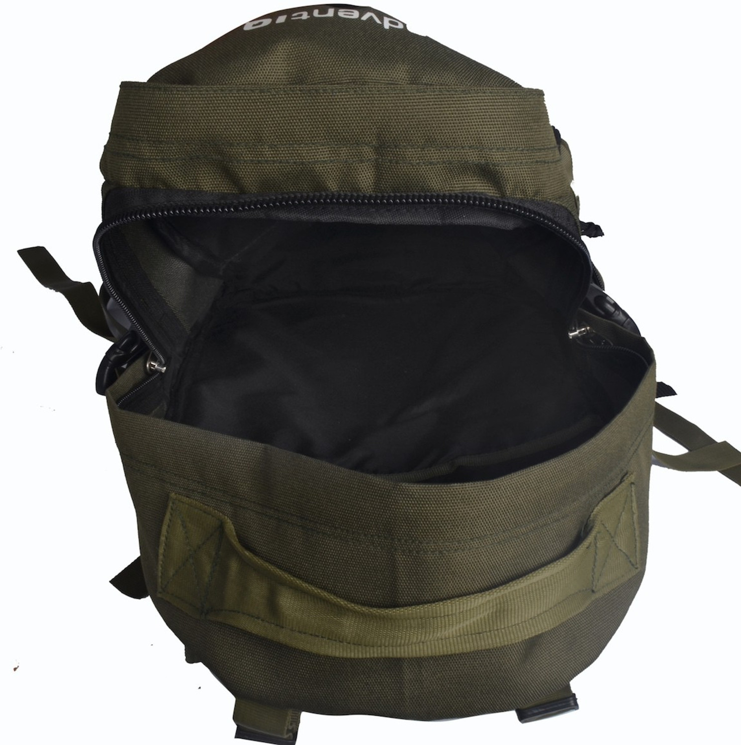 Image of AdventIQ Climber Military /Army 26 L Day-pack Rucksack /Backpack Military Olive Green Clr. 26 L Backpack