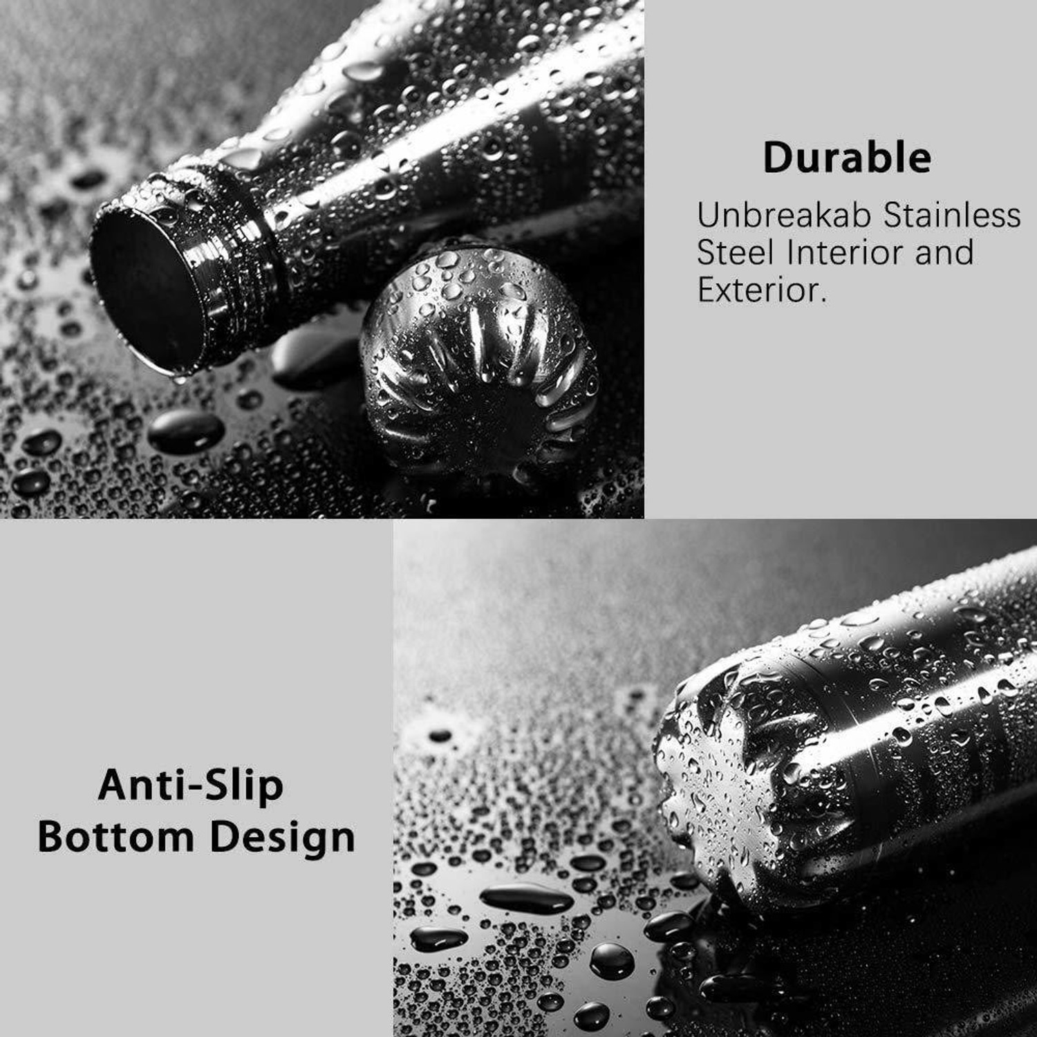Image of SWISS WONDER IVI-EDE-189-- Ace Single Wall Steel Water Bottle 1000 ml Steel Bottle