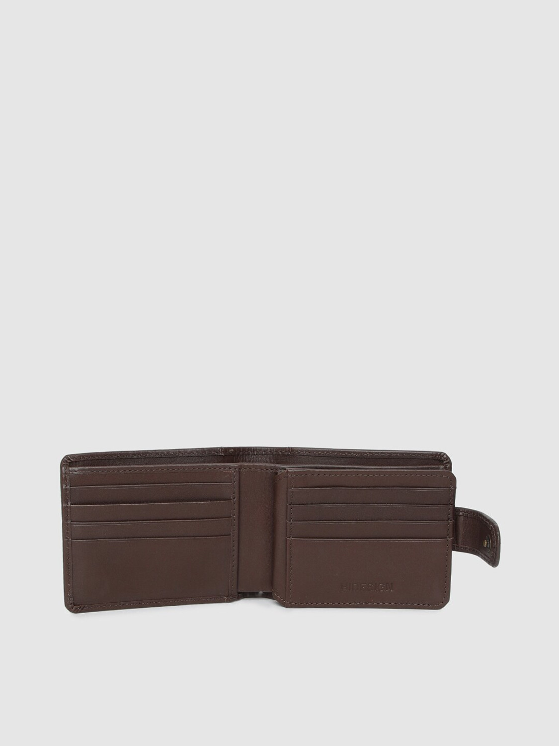 Image of HIDESIGN Men Brown Genuine Leather Wallet