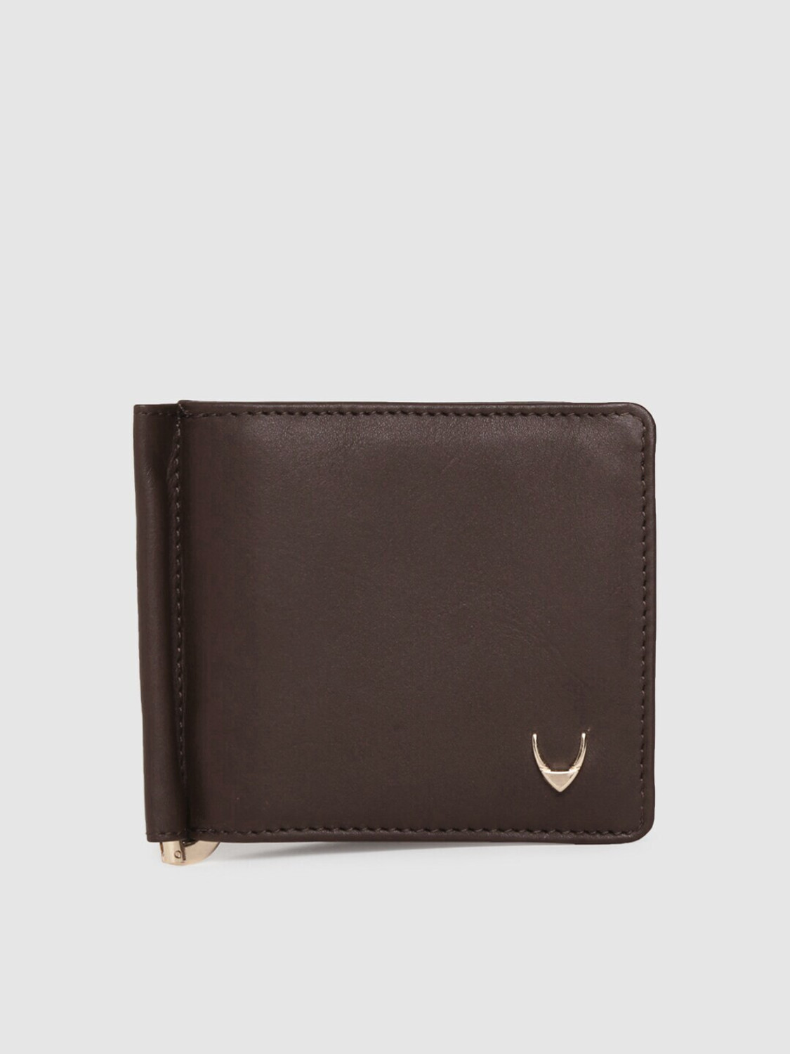 Image of HIDESIGN Men Brown Genuine Leather Card Holder