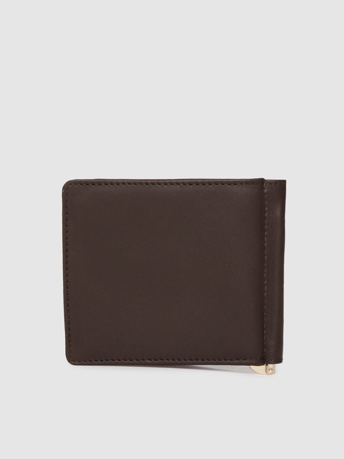 Image of HIDESIGN Men Brown Genuine Leather Card Holder