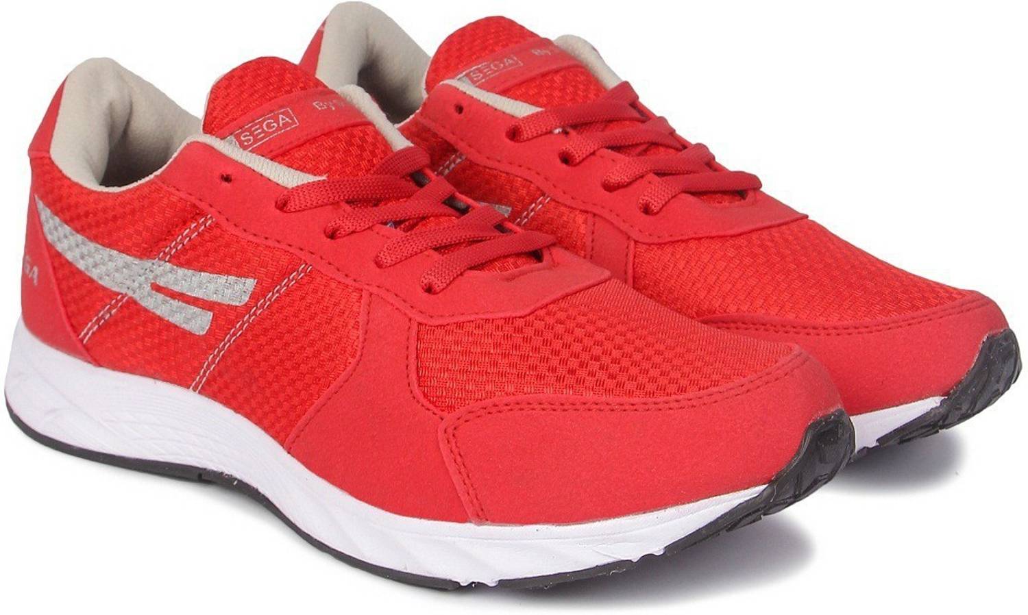 SEGA Red Marathon Running Shoes For Men - Image 1