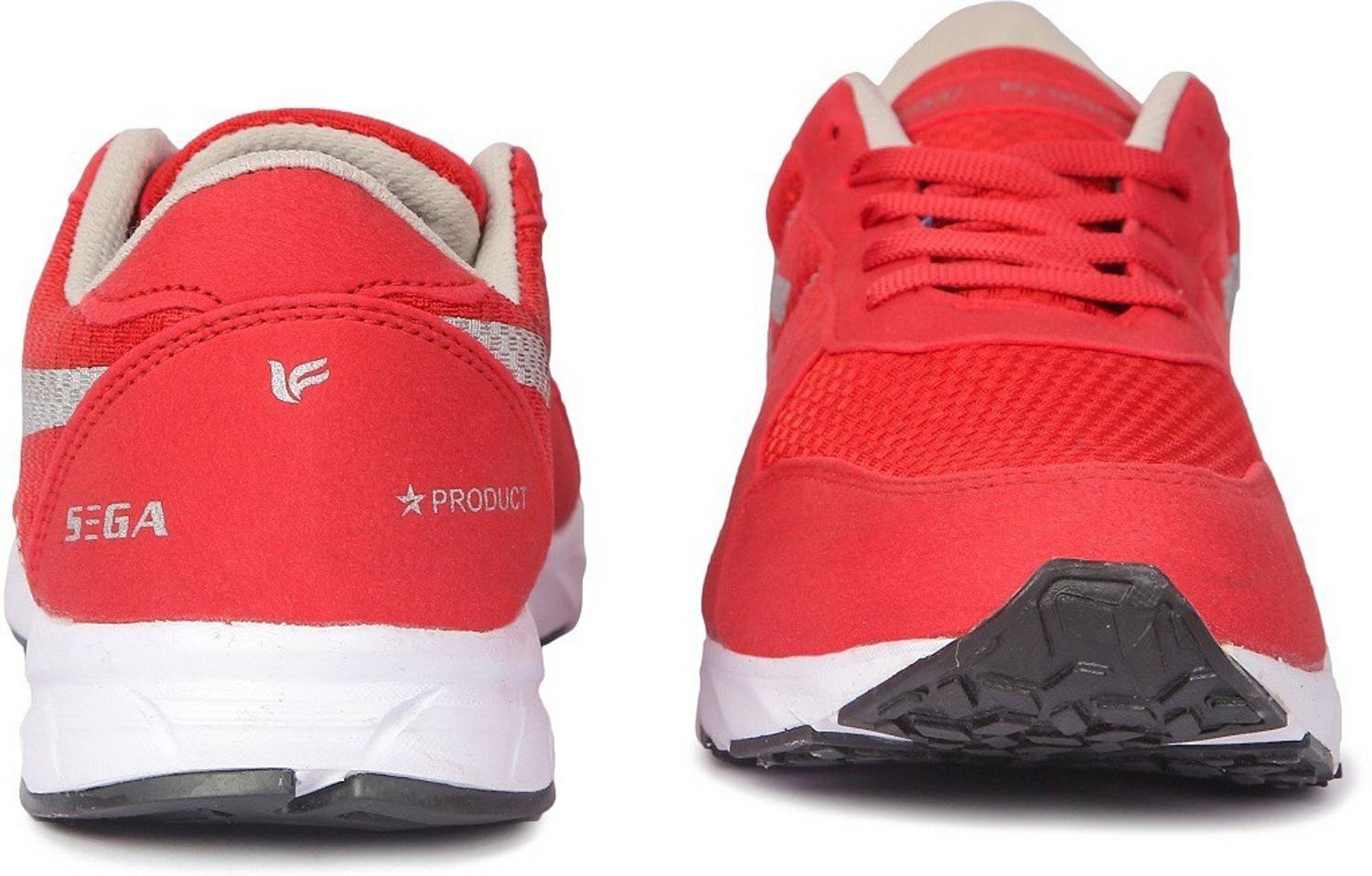 SEGA Red Marathon Running Shoes For Men - Image 5