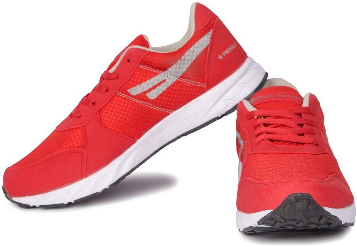 SEGA Red Marathon Running Shoes For Men - Image 3