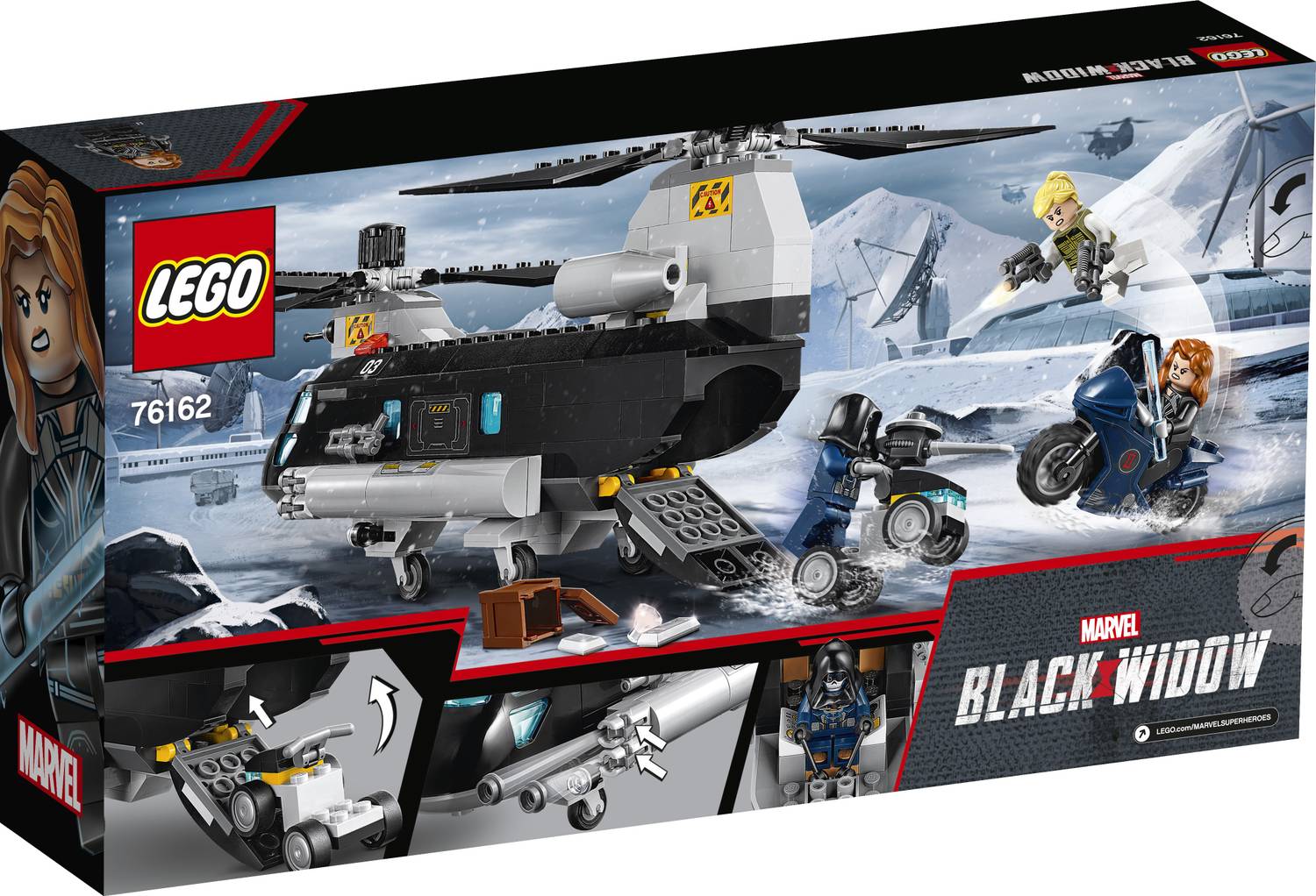LEGO Black Widow's Helicopter Chase - Black Widow's Helicopter