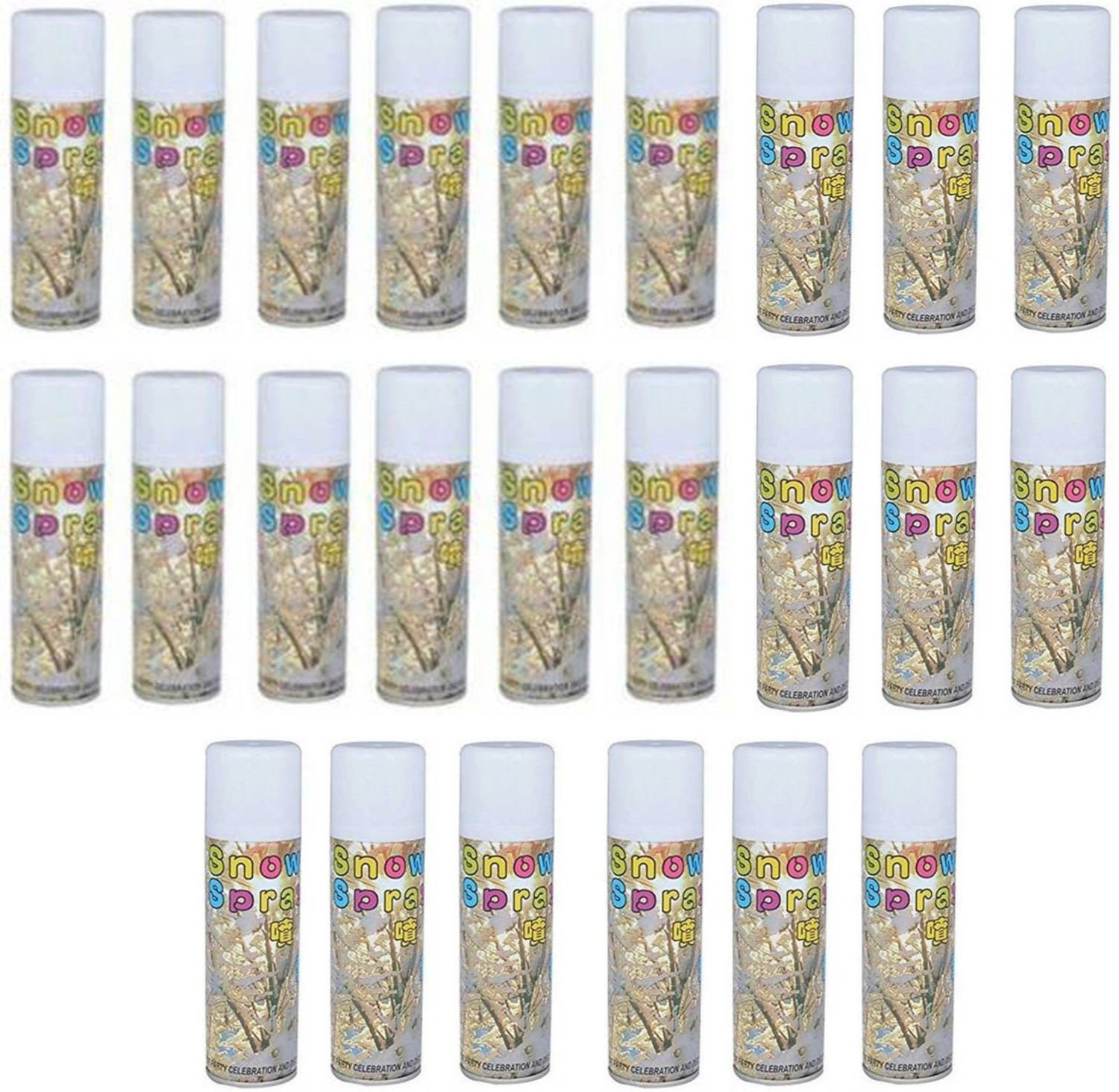 Image of TAAJ SNOW SPRAY PACK OF 24 Snow Spray