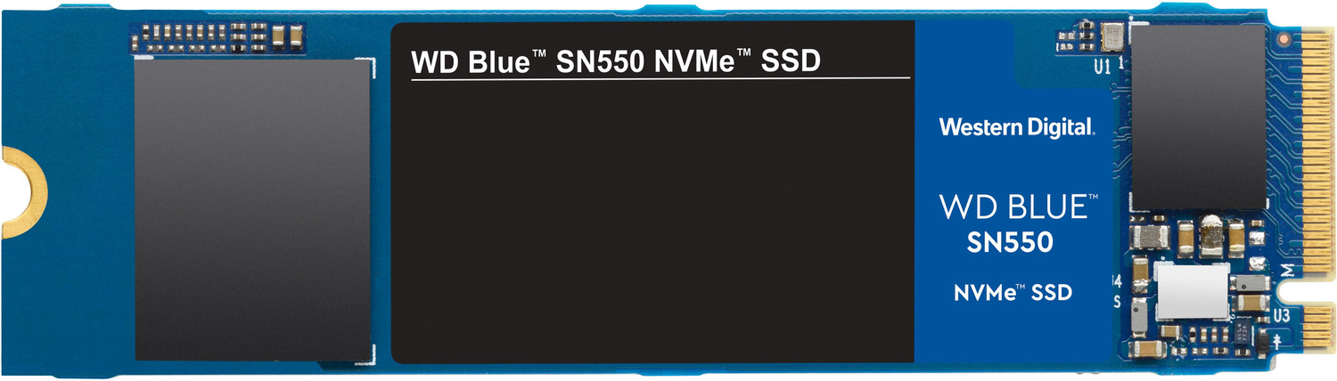 WD WD Blue SN550 500 GB Desktop, Laptop Blue PCIe NVMe Internal