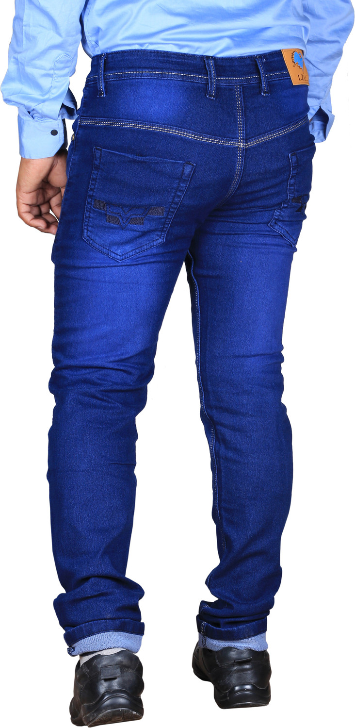 Image of Lzard Regular Men Blue Jeans