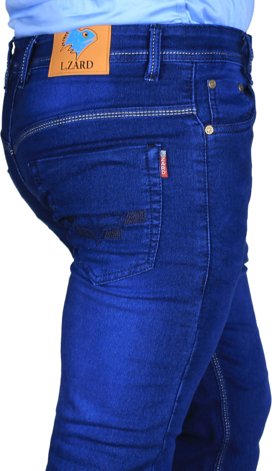 Image of Lzard Regular Men Blue Jeans