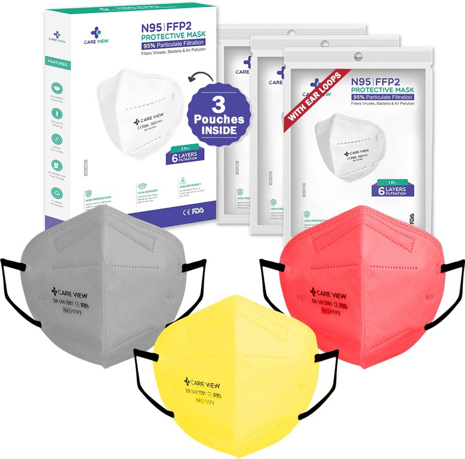 careview CV-1221-MC Reusable