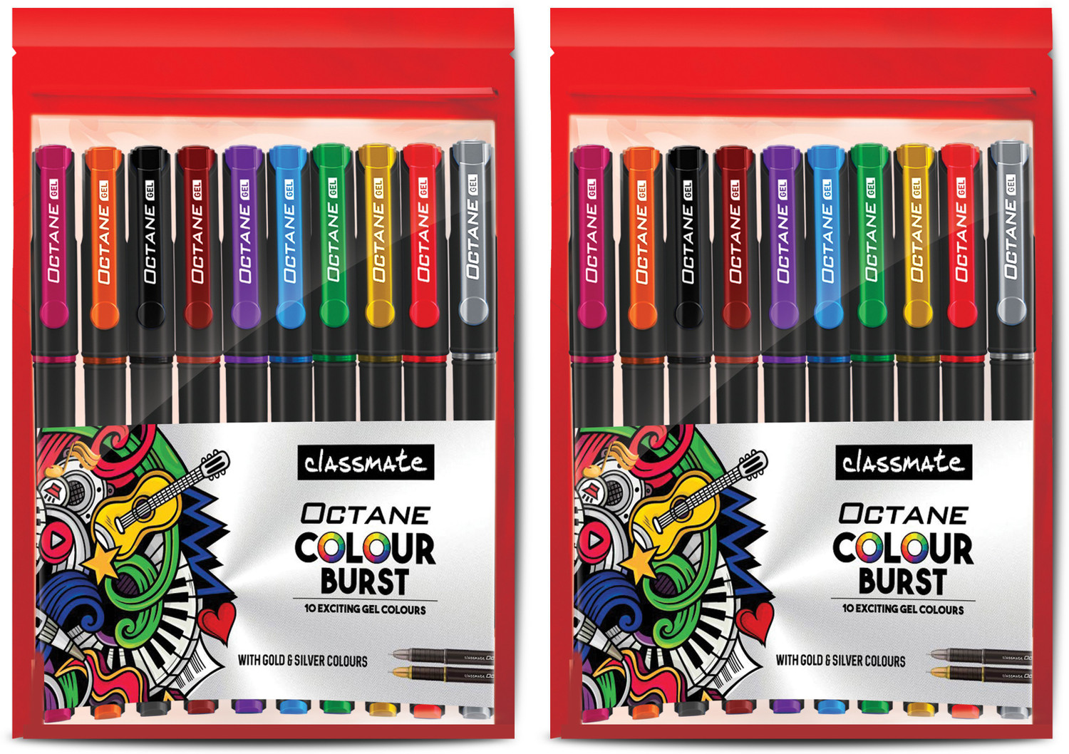 Image of Classmate Octane colourburst Gel Pen