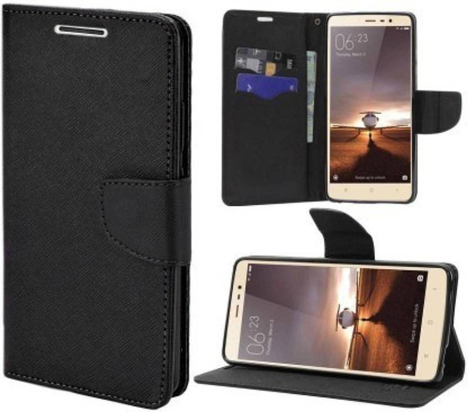 Aarov Flip Cover for Mi Redmi 5A, Mi Redmi 5A