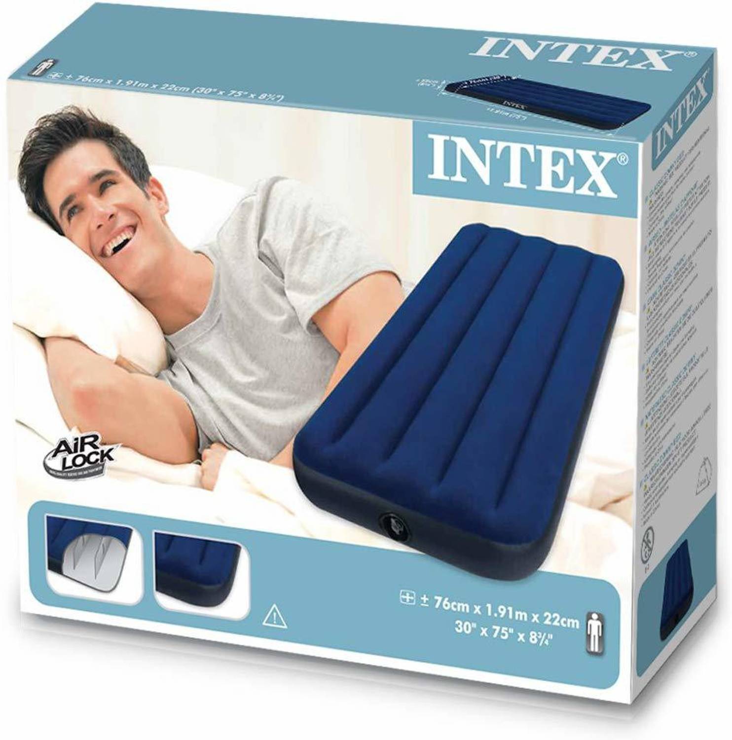 INTEX 1 Seater PVC Inflatable Sofa - Image 2