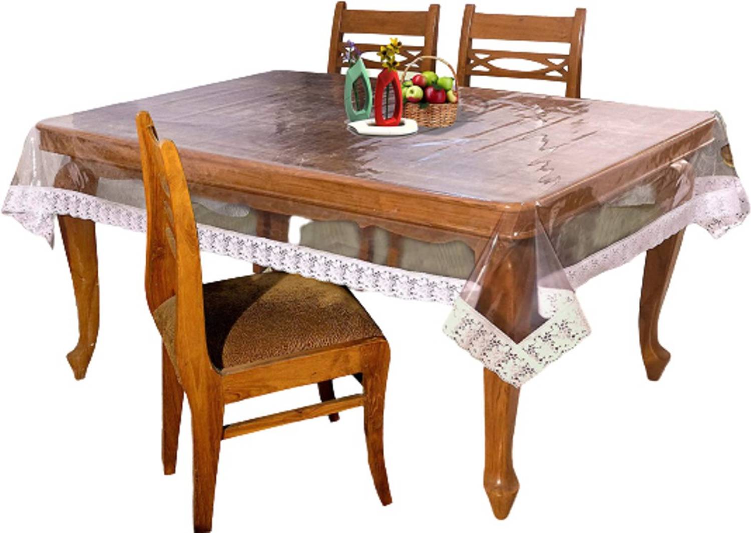 BLUEGRACE Polyester 4 Seater Solid Table Cover