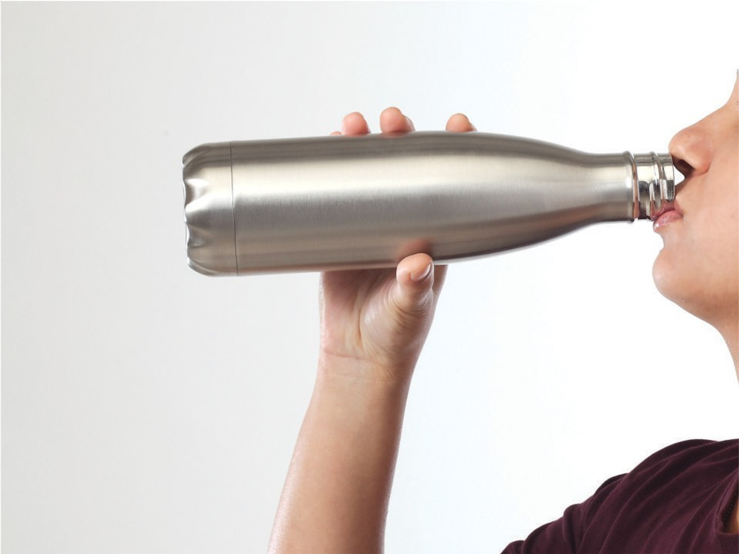 Image of BOROSIL Hydra Bolt Stainless Steel Vacuum Insulated. 350 ml Steel Flask