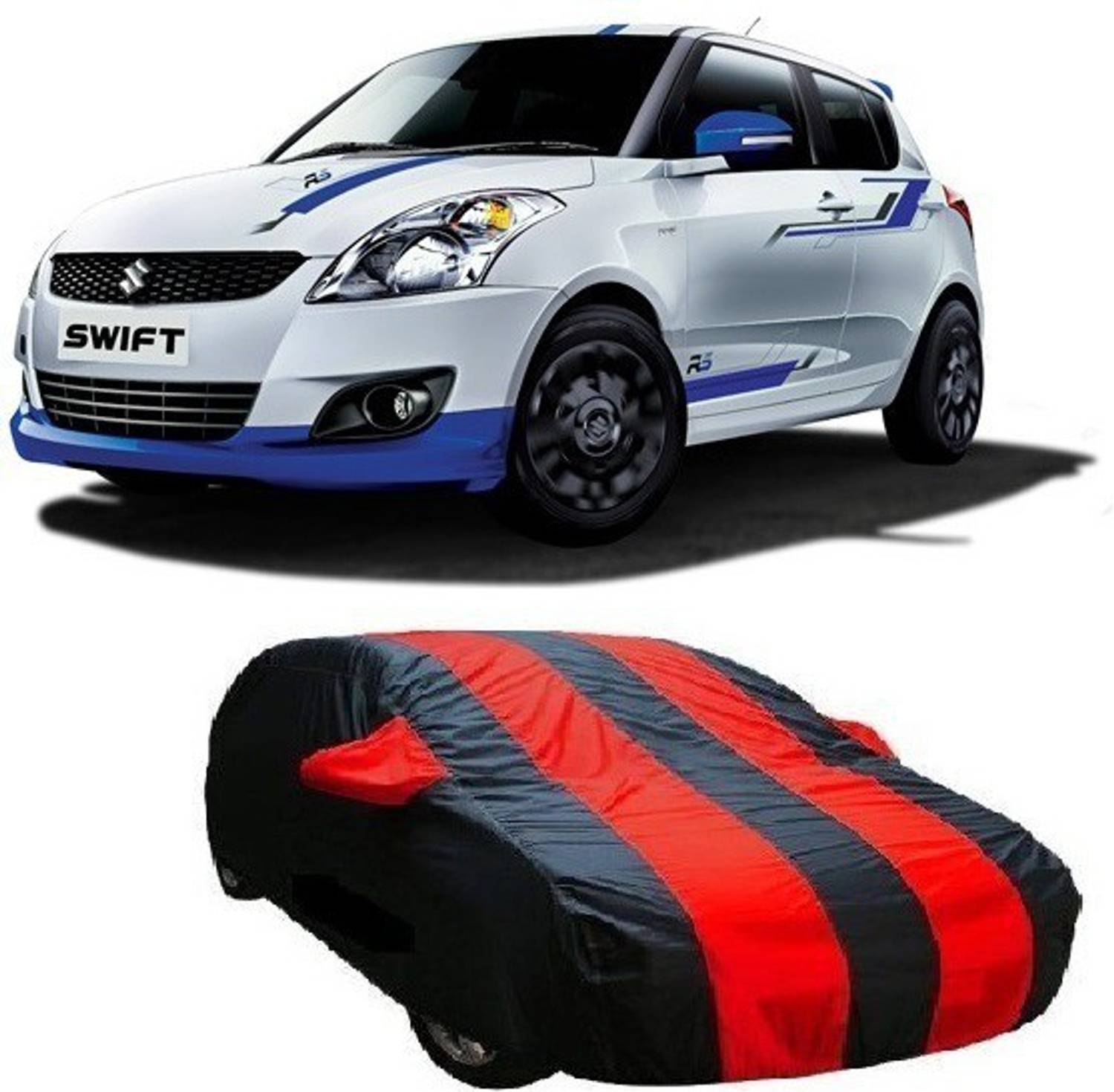 Aicc Car Cover For Maruti Suzuki Swift (With Mirror Pockets)