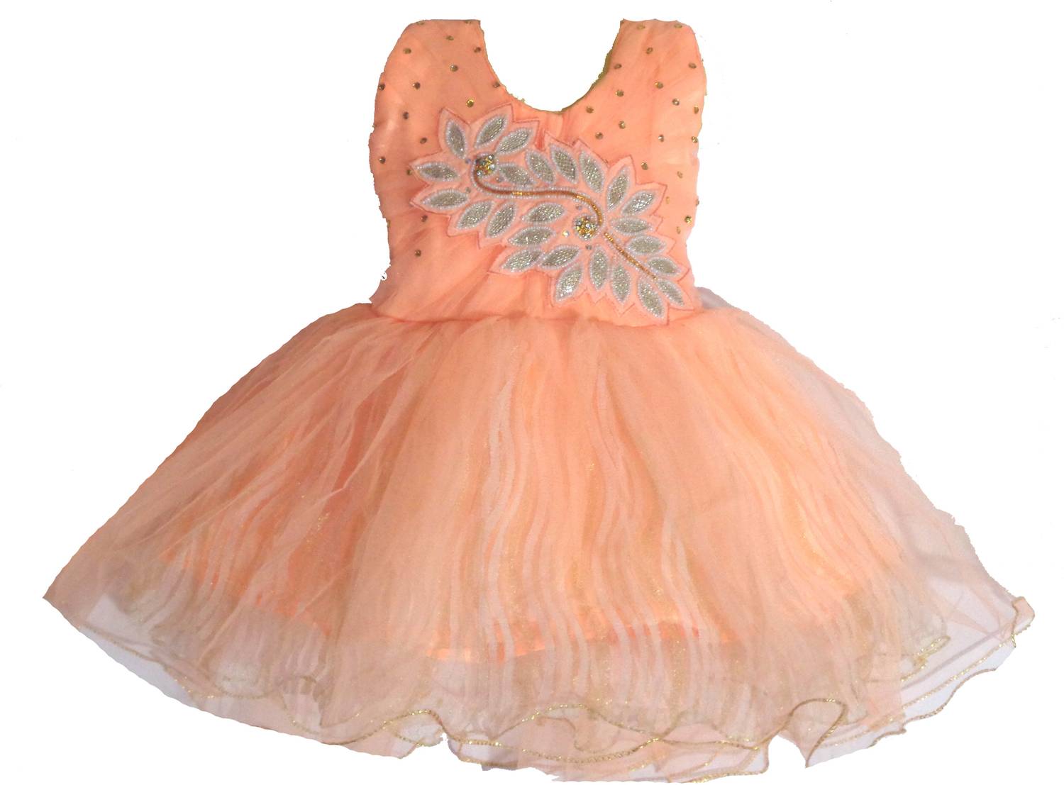 kids fashion hub Baby Girls Midi/Knee Length Party Dress