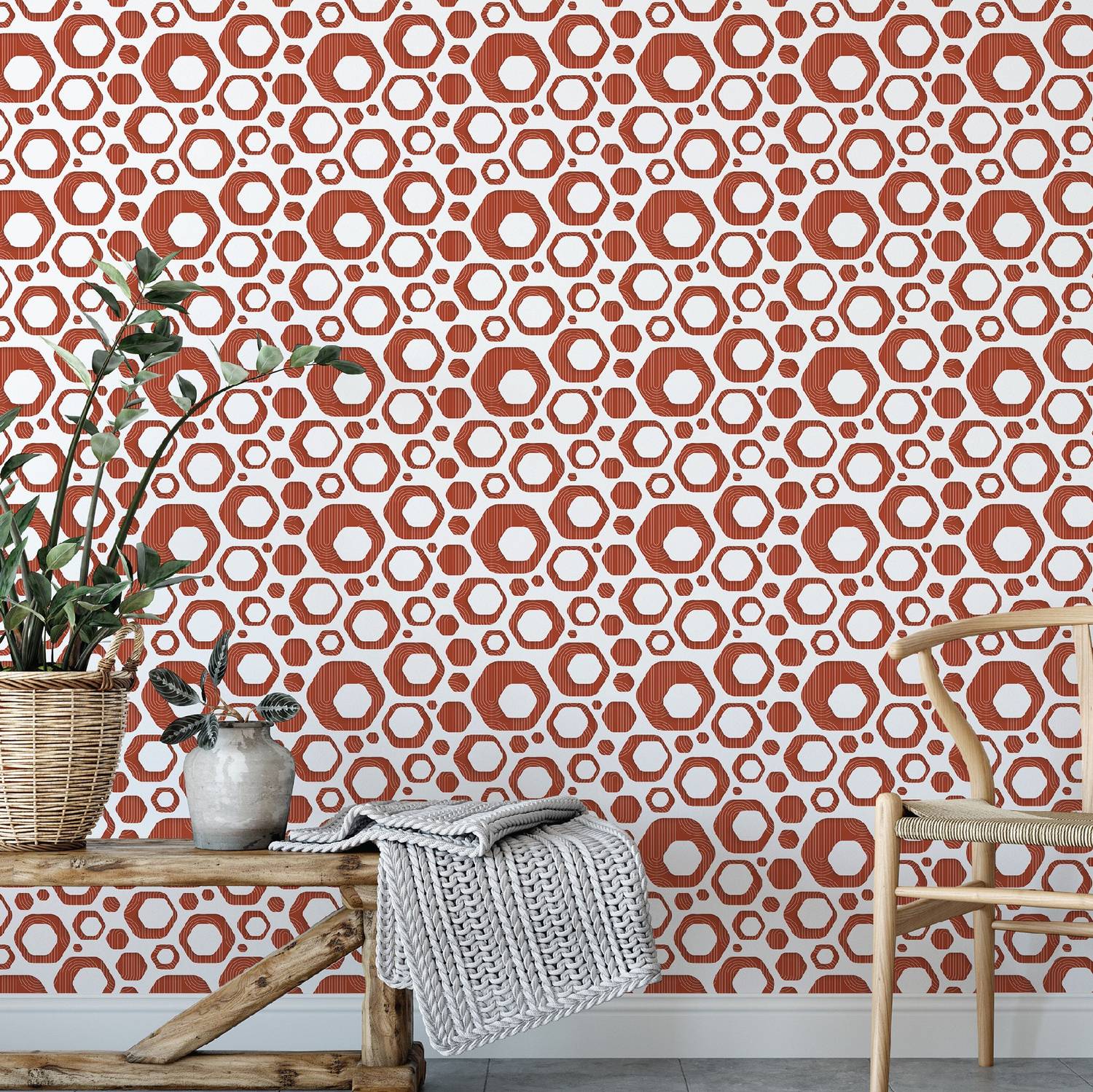 Asian Paints 45 cm EzyCR8 P&S Rubies & Diamonds Removable Sticker
