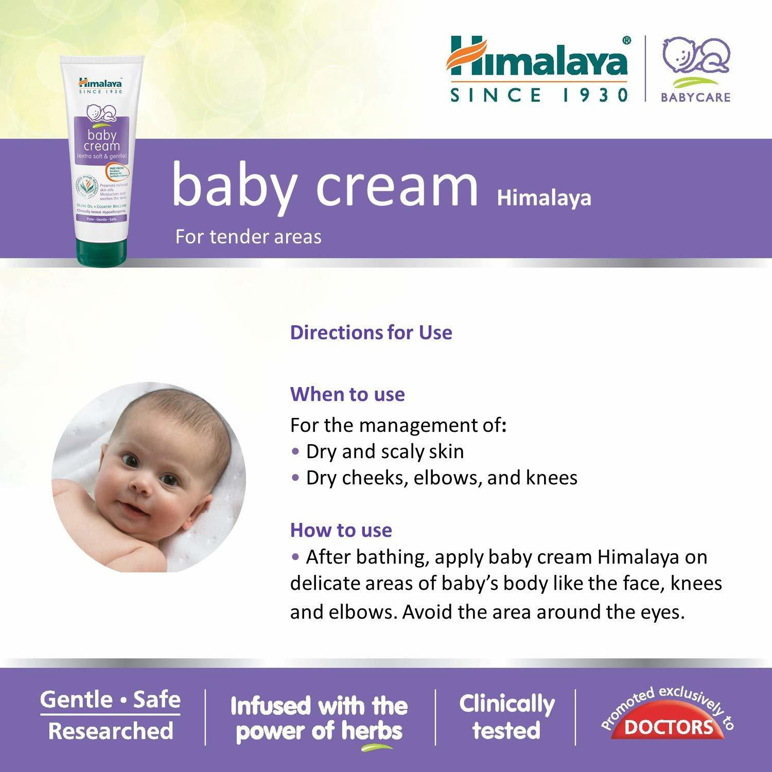 Image of HIMALAYA Baby Cream extra soft & gentle (Pack of 1)