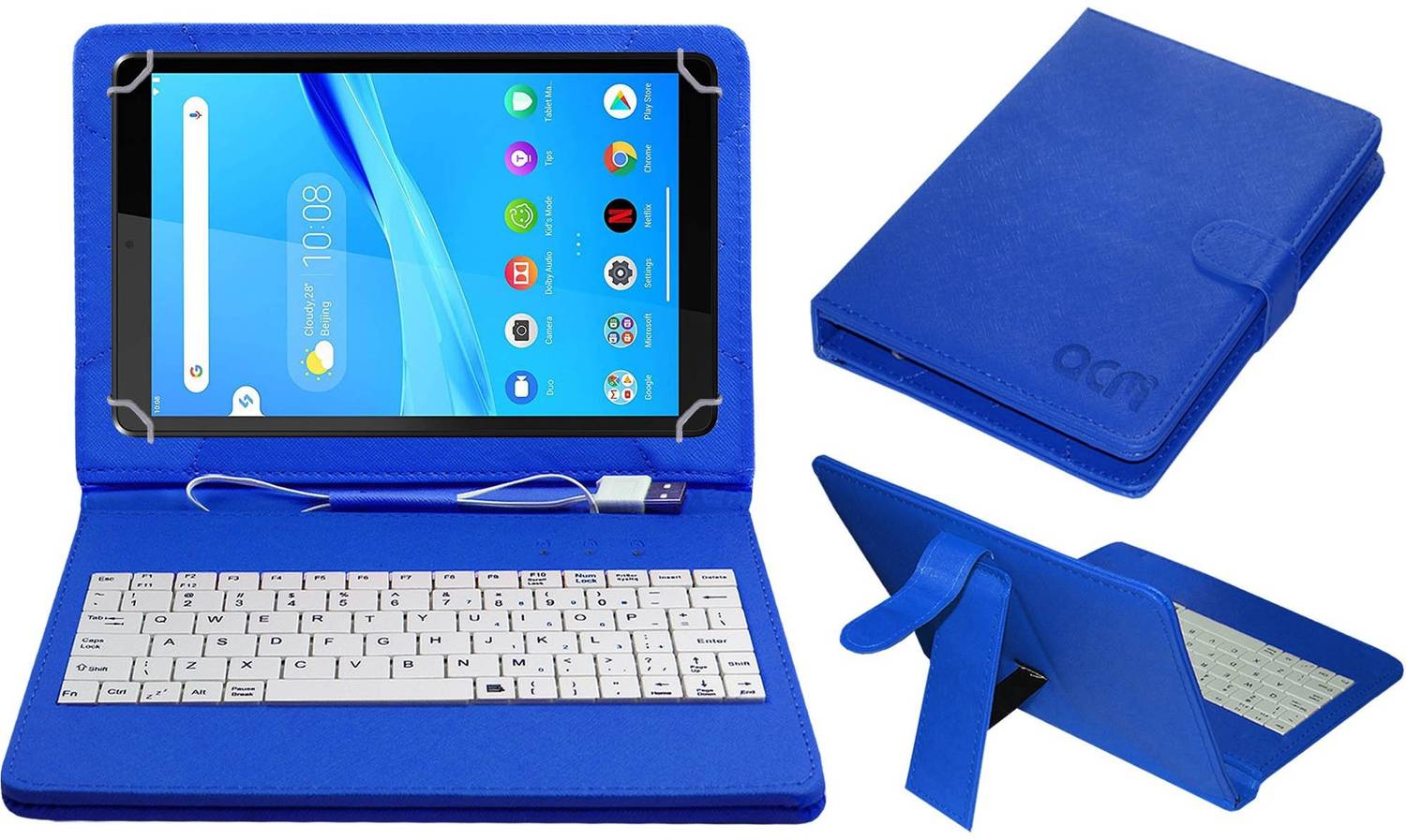 ACM Keyboard Case for Lenovo Tab M8 Hd 2Nd Gen