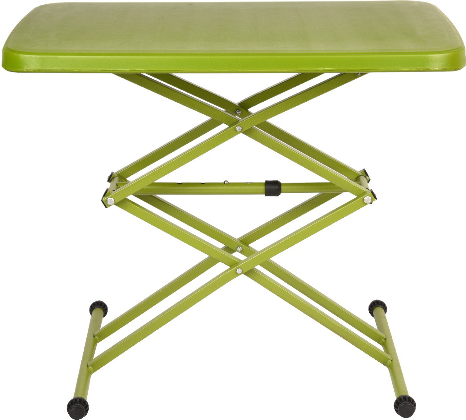Image of Supreme Adjustable Multi-Purpose Plastic Table for Study,Dining & Outdoor (Folding Table, Rectangular,Mehendi Green Plastic Outdoor Table