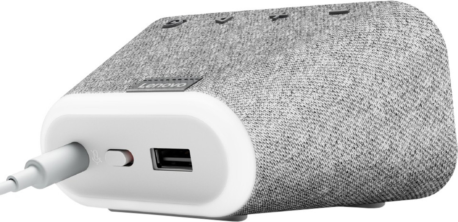 Image of Lenovo Smart Clock Essential with Google Assistant Smart Speaker