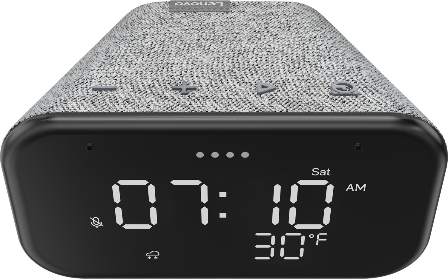 Image of Lenovo Smart Clock Essential with Google Assistant Smart Speaker