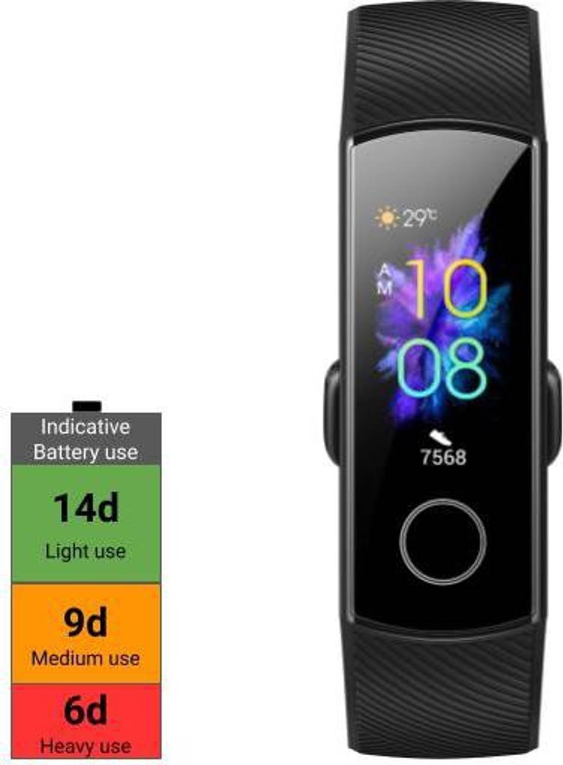 notfallbenachrichtigung nur vibration Honor Band 5 Price in India