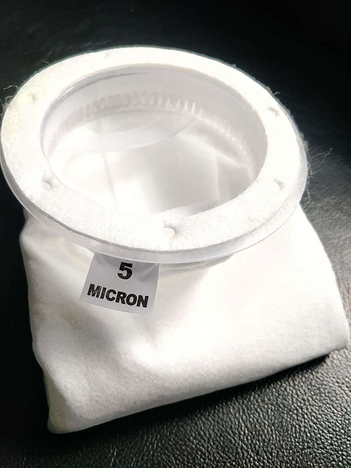 Image of Spiry 5 Micron Water Filter Bag Suitable (2 PCS) Pleated Filter Cartridge
