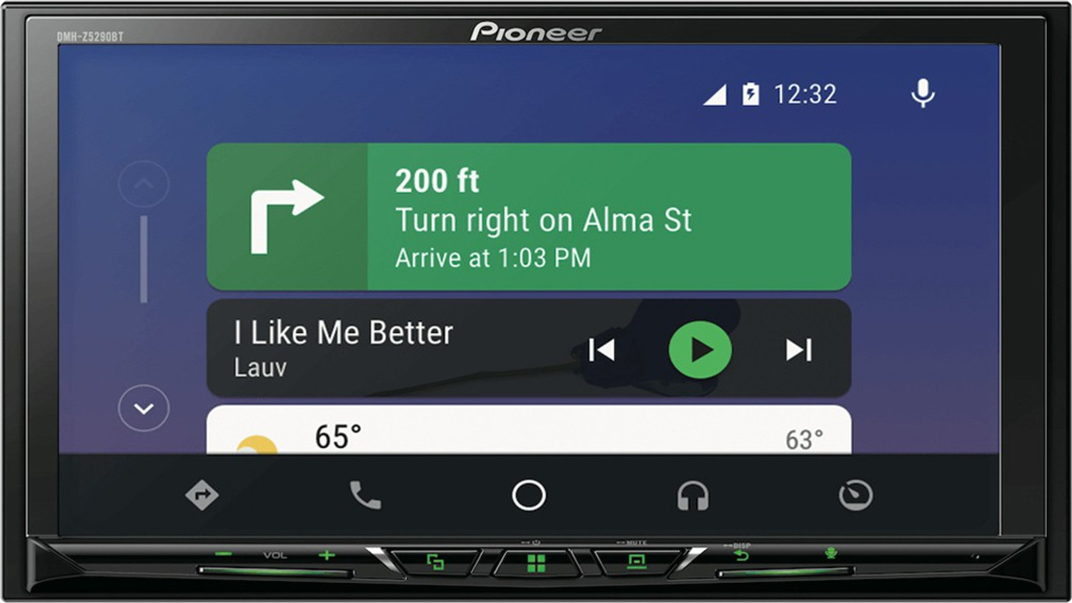 Image of Pioneer DMH-Z5290BT Car Stereo