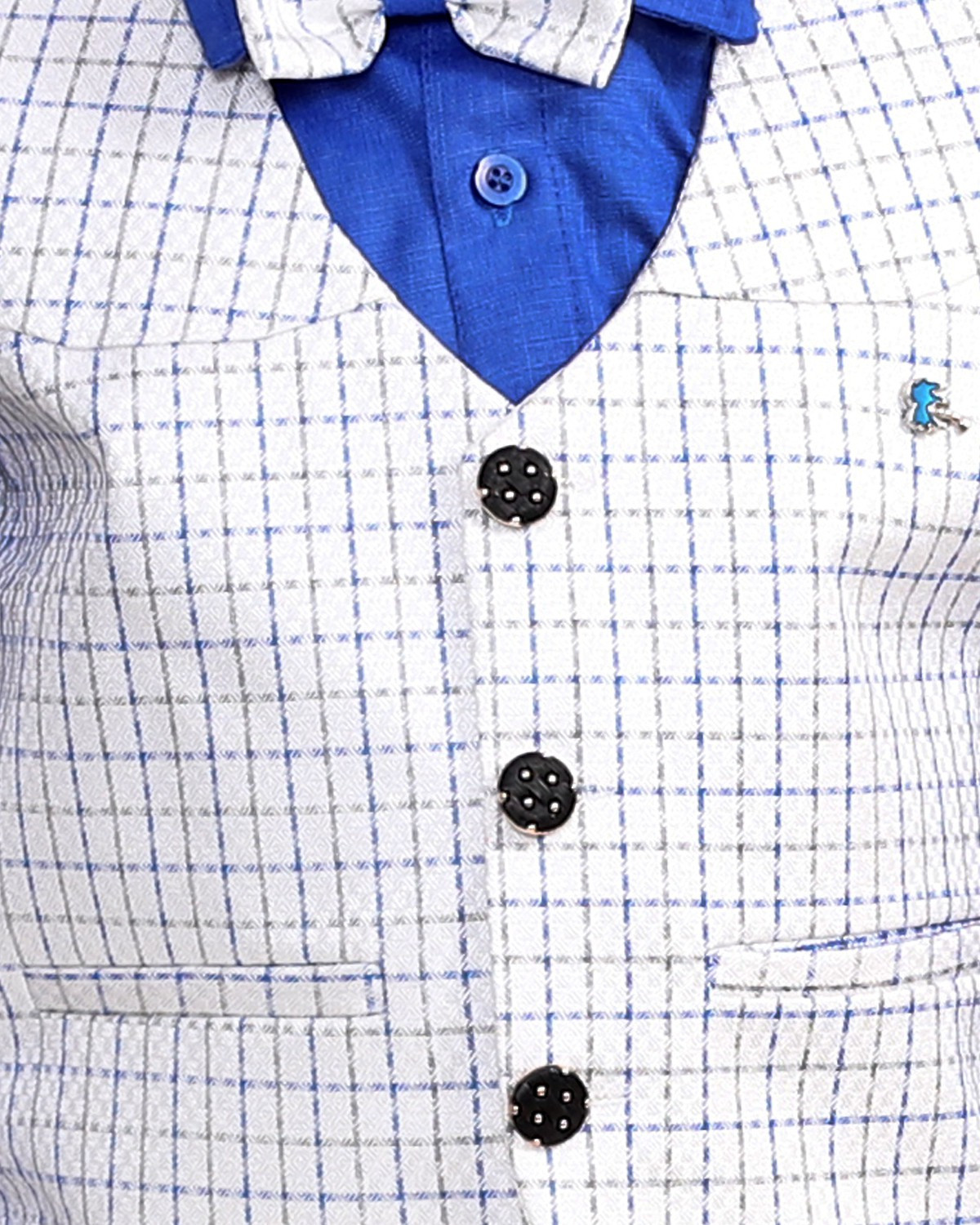 Image of Fourfolds Boys Party(Festive) Dress Shirt, Trouser, Waistcoat
