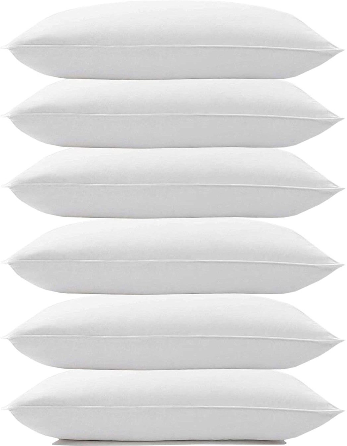 Image of Prerana Microfibre Chair Pad Pack of 6 Solid With 8 Cover