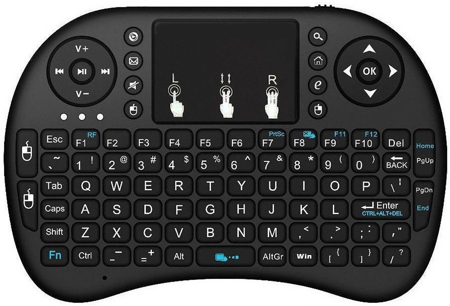 HITECHCART Keybordw1 Bluetooth, Wired USB, Wireless Standard Lapt