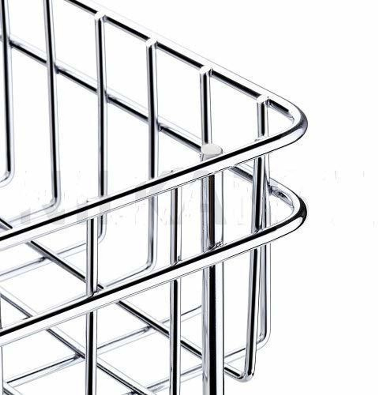 Image of protiblesales 3 Layer Fruit and Vegetable Stand Basket Trolley Moden Onion Potato Kitchen Storage Steel Rack Stainless Steel Kitchen Trolley
