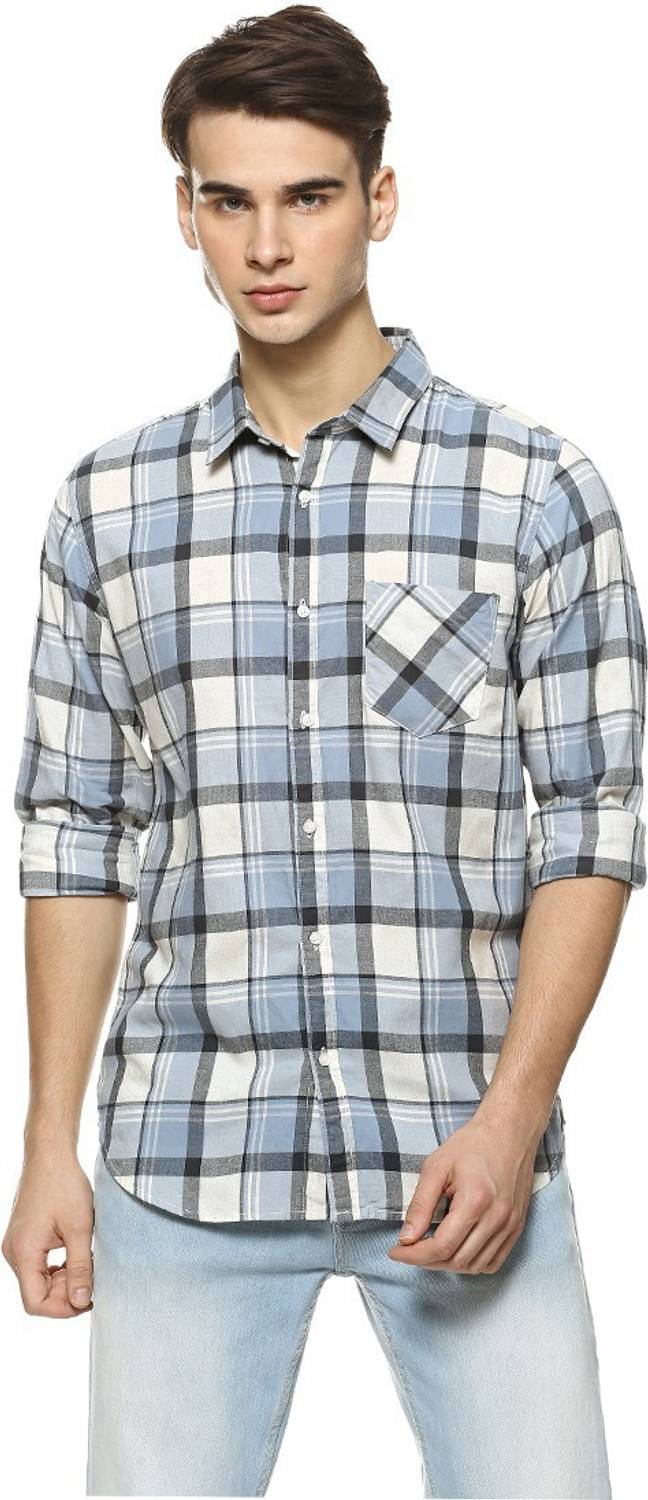 CAHOOT Men Checkered Casual Multicolor Shirt