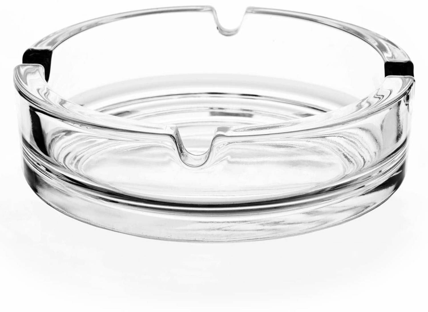 Bentex Clear Glass Ashtray