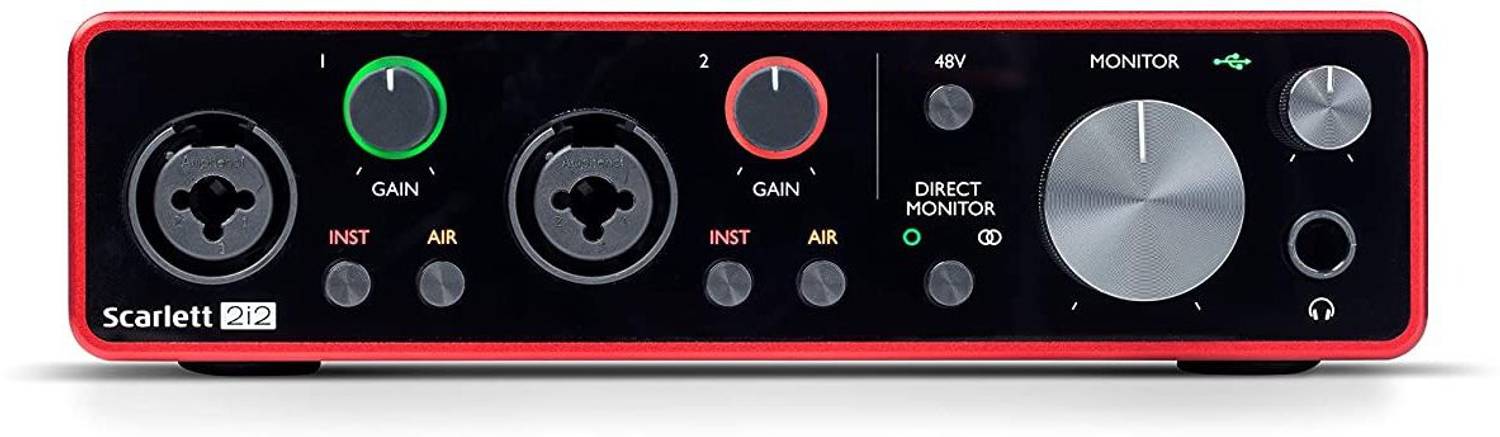 FOCUSRITE Scarlett 2i2 Audio Interface Price in India - Buy