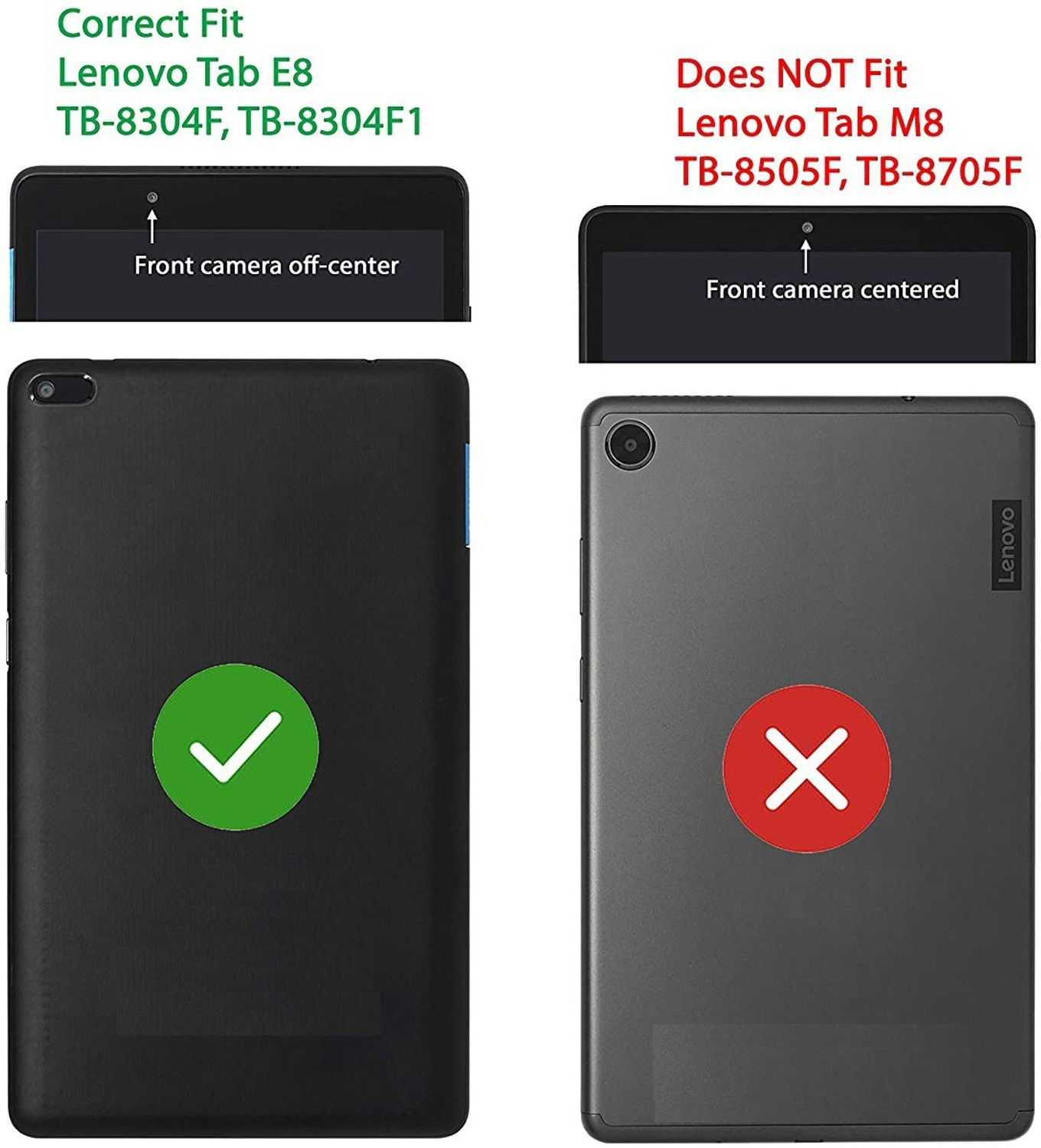 Image of TGK Flip Cover for Lenovo Tab E8 8 inch